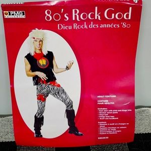 80's Rock God adult Halloween 🎃 costume